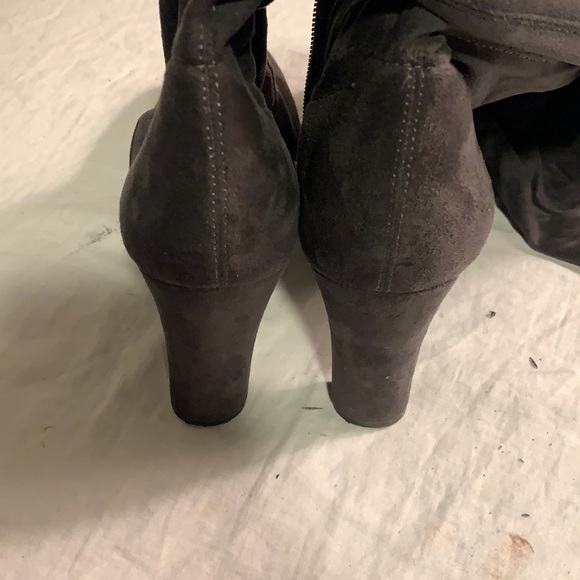 Sam Edelman Kent suede over the knee thigh high boots shoes women's 7.5 - Picture 4 of 8